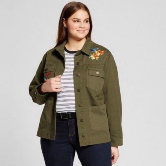 Embroidered Button Up Jacket - Picture 9 of 13